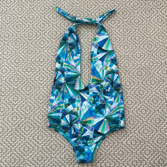 Del Mar, Anika Halter Maillot One Piece - size M - Picture 2 of 10